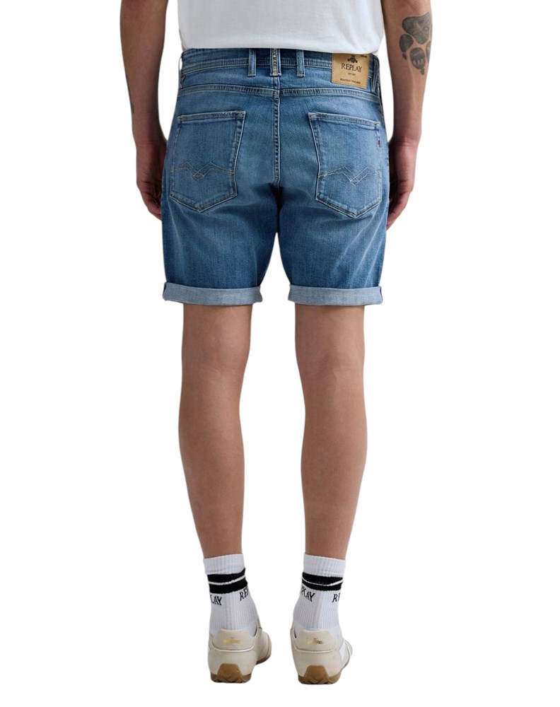 Replay RBJ.981 TAPERED FIT KRATKE JEANS HLAČE MA981Y 685 194 - 3