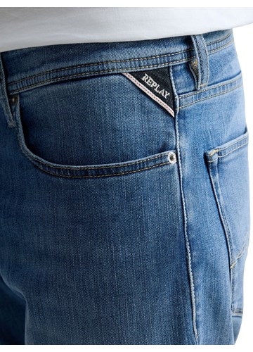 Replay RBJ.981 TAPERED FIT KRATKE JEANS HLAČE MA981Y 685 194 - 5