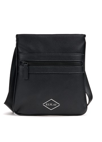 Replay CRNA TORBICA S EFEKTOM KOVANE KOŽE - 1