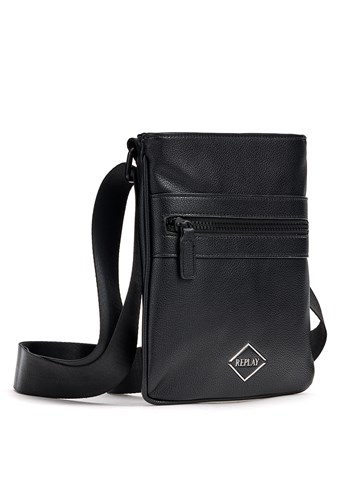 Replay CRNA TORBICA S EFEKTOM KOVANE KOŽE - 2