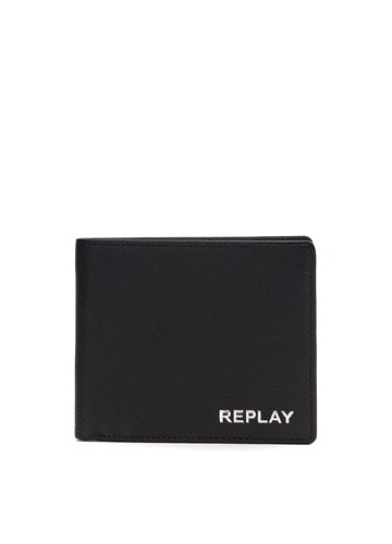 Replay KOŽNI NOVČANIK S METALIZIRANIM NATPISOM REPLAY - 1