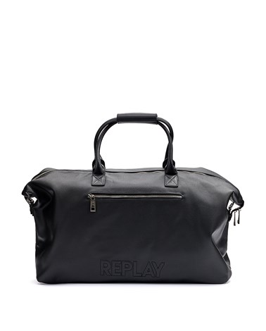 Replay velika torba s ugraviranim natpisom replay