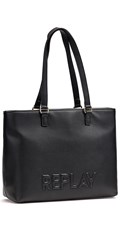CRNA SHOPPER TORBA S LOGOTIPOM REPLAY - 2