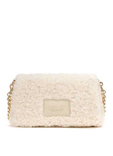 Replay TEDDY TORBICA NA PREKLOP U BIJELOJ BOJI  - 1