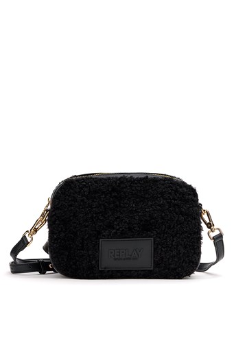 Replay PRAVOKUTNA TEDDY TORBICA U CRNOJ BOJI - 1