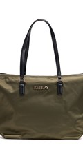 ZELENA SHOPPER TORBA OD NAJLONA - 1