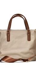 ŽENSKA SHOPPER TORBA S POZLAĆENIM LOGOTIPOM - 2