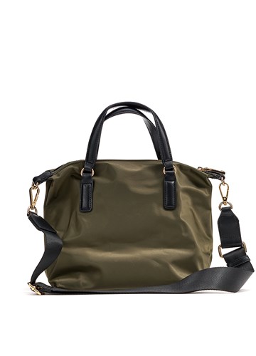 Replay ZELENA TORBA OD NAJLONA S POZLAĆENIM DETALJIMA - 3