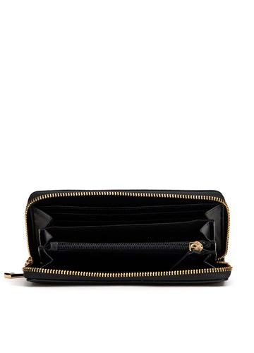 Replay CRNI NOVČANIK S UŠIVENIM LOGOTIP NATPISOM - 3