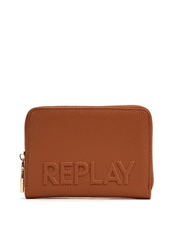 Replay MINI SMEĐI NOVČANIK S UŠIVENIM LOGOTIP NATPISOM - 1