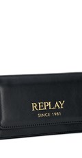 REPLAY 1981 CRNI NOVČANIK S REMENOM  - 2