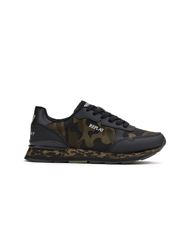 Replay arthur camo tenisice na vezanje gms68 c0104t