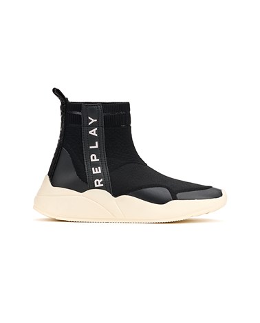 Replay crno-bijele hera studio tx tenisice