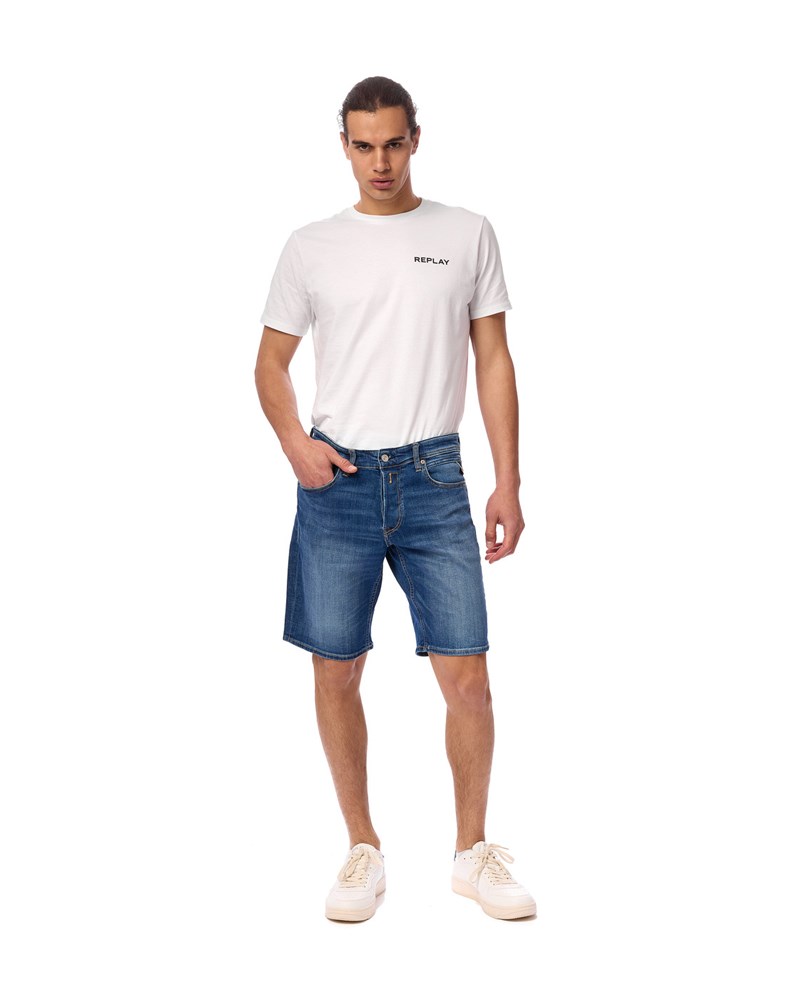 Replay GROVER STRAIGHT FIT KRATKI JEANS M1072 M3DF602 - 1