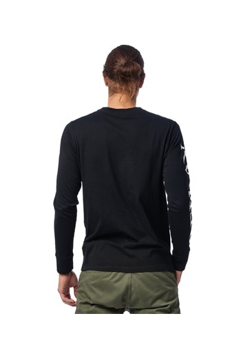 Replay CRNA MAJICA S MAXI NATPISOM REPLAY NA RUKAVU - 4