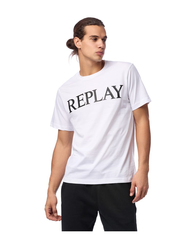 Replay BIJELA MAJICA S CLASSIC NATPISOM REPLAY - 2