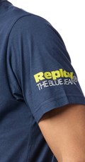 PLAVA MAJICA KRATKIH RUKAVA REPLAY BLUE JEANS - 5