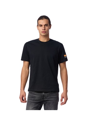 Replay CRNA MAJICA KRATKIH RUKAVA REPLAY BLUE JEANS - 2