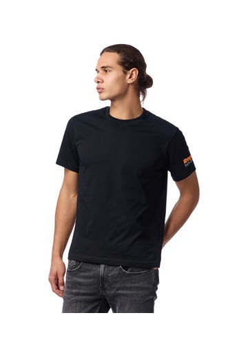 Replay CRNA MAJICA KRATKIH RUKAVA REPLAY BLUE JEANS - 3