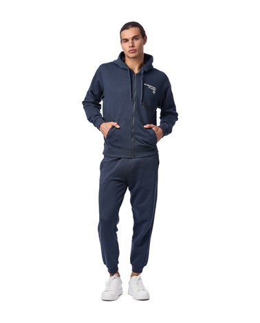 Replay plavi hoodie not ordinary people sa zipom