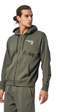 ZELENI HOODIE NOT ORDINARY PEOPLE SA ZIPOM - 3