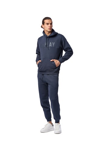 Replay PLAVI HOODIE S REPLAY EIGHTYONE NATPISOM - 1