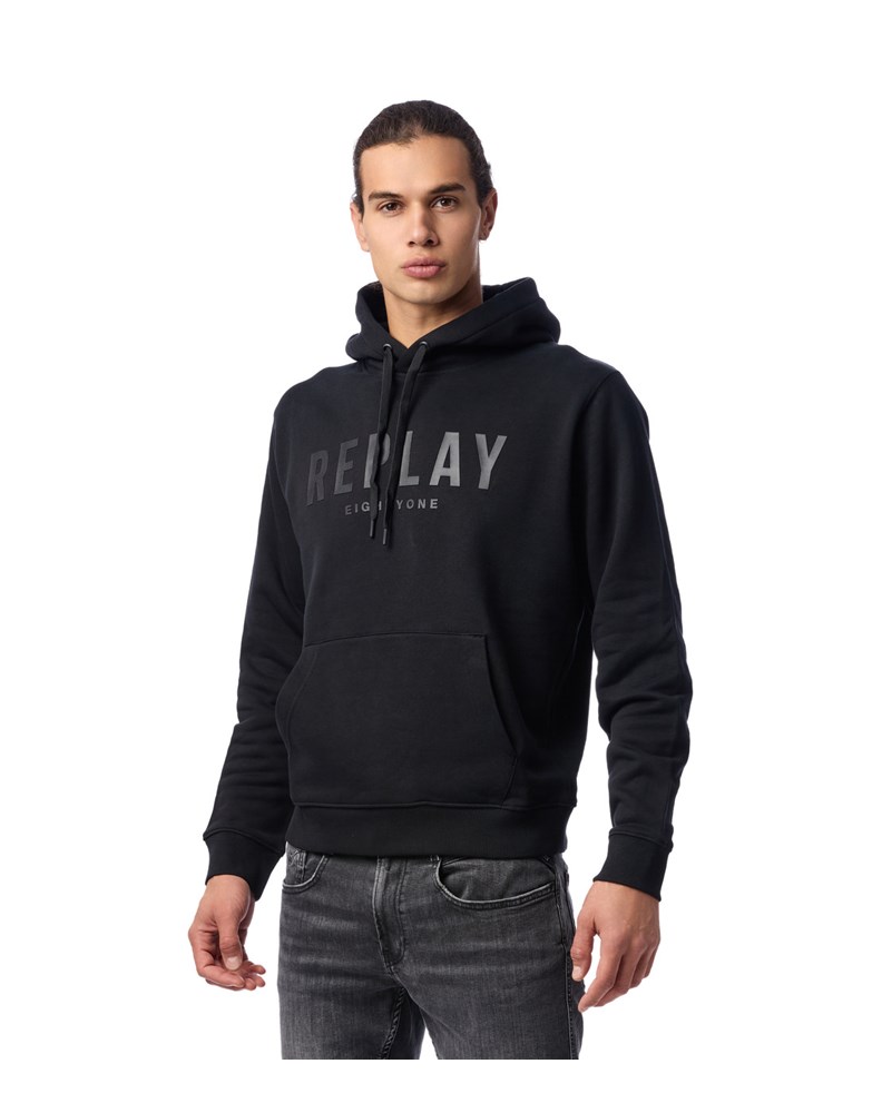 Replay CRNI HOODIE S REPLAY EIGHTYONE NATPISOM - 3