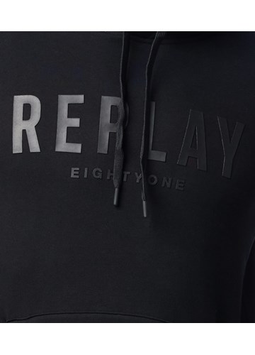 Replay CRNI HOODIE S REPLAY EIGHTYONE NATPISOM - 5