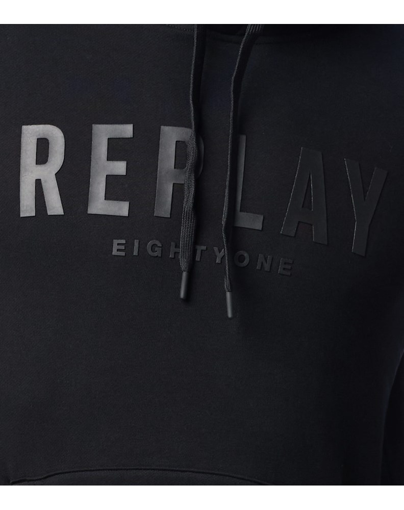 Replay CRNI HOODIE S REPLAY EIGHTYONE NATPISOM - 5