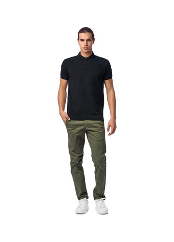 Replay CRNA POLO MAJICA S MINI LOGOTIPOM - 1