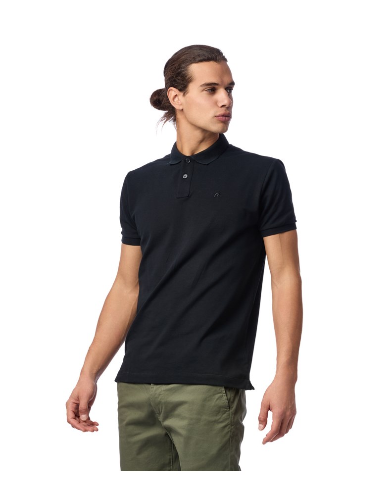 Replay CRNA POLO MAJICA S MINI LOGOTIPOM - 3