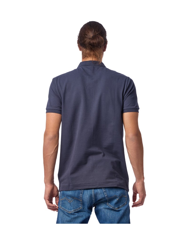 Replay PLAVA POLO MAJICA S MINI LOGOTIPOM - 4