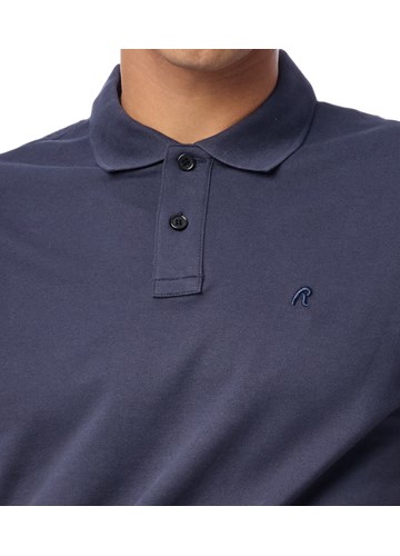 Replay PLAVA POLO MAJICA S MINI LOGOTIPOM - 5