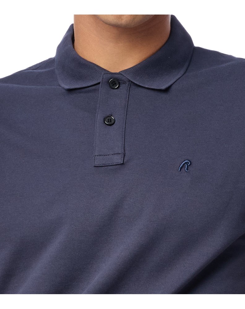 Replay PLAVA POLO MAJICA S MINI LOGOTIPOM - 5