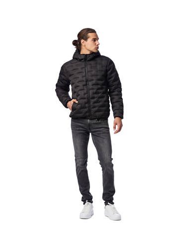 Replay CRNA JAKNA S PROŠIVENIM DETALJIMA U 3D STILU - 1