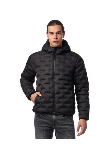 Replay CRNA JAKNA S PROŠIVENIM DETALJIMA U 3D STILU - 3