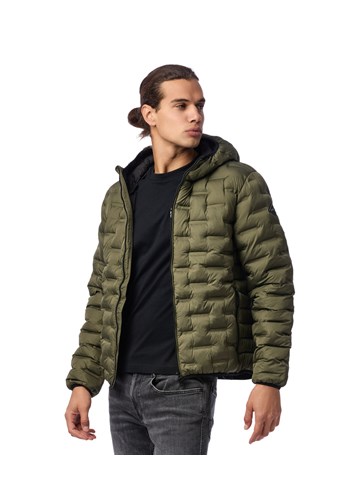 Replay ZELENA JAKNA S PROŠIVENIM DETALJIMA U 3D STILU - 2