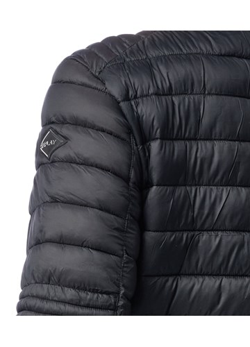 Replay LAGANA NAJLON JAKNA S PROŠIVIMA U CRNOJ BOJI - 5