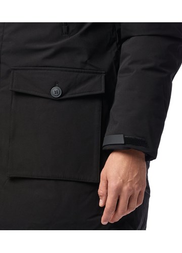 Replay DUGA JAKNA OD NAJLONA U CRNOJ BOJI - 5