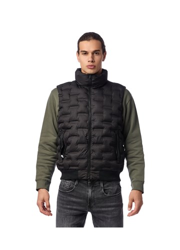 Replay CRNI PRSLUK S VISOKIM OVRATNIKOM I PROŠIVIMA - 3