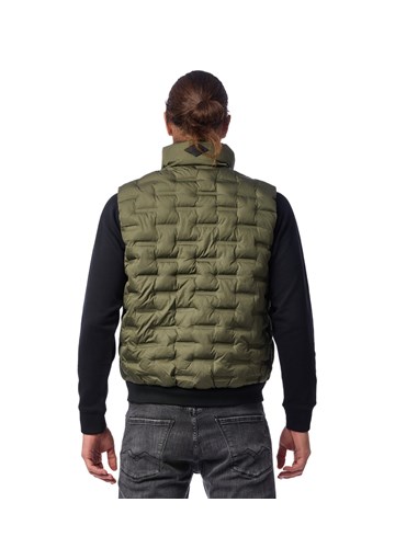 Replay ZELENI PRSLUK S VISOKIM OVRATNIKOM I PROŠIVIMA - 4