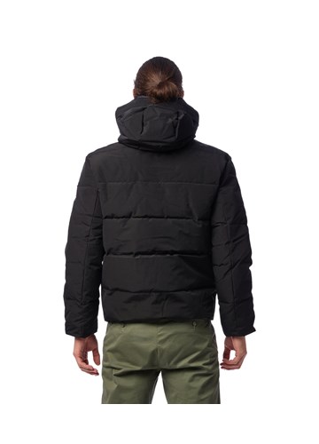 Replay PROŠIVENA KRATKA JAKNA S KAPULJAČOM U MAT CRNOJ BOJI - 4