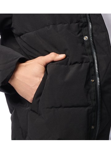 Replay PROŠIVENA KRATKA JAKNA S KAPULJAČOM U MAT CRNOJ BOJI - 5