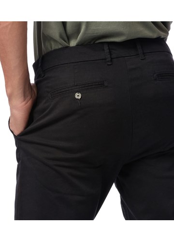 Replay CRNE CHINO HLAČE OD RASTEZLJIVOG GABARDINA - 5