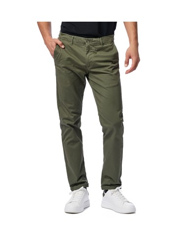 Replay ZELENE CHINO HLAČE OD RASTEZLJIVOG GABARDINA - 2