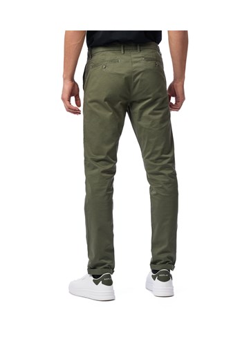 Replay ZELENE CHINO HLAČE OD RASTEZLJIVOG GABARDINA - 4