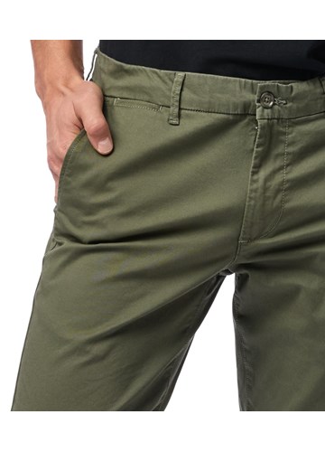 Replay ZELENE CHINO HLAČE OD RASTEZLJIVOG GABARDINA - 5