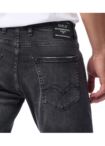 Replay GROVER STRAIGHT FIT JEANS HLAČE MA972 M6DF828 - 5