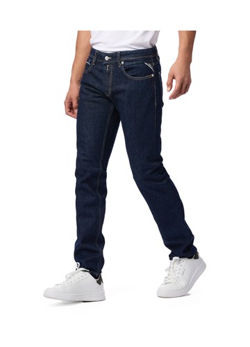 Replay GROVER STRAIGHT FIT JEANS HLAČE MA972 M8DF07C - 3