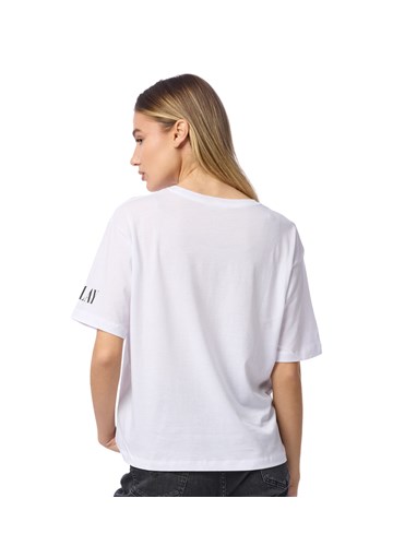 Replay BIJELA MAJICA S PRINTOM BULLDOGA I NATPISOM - 4